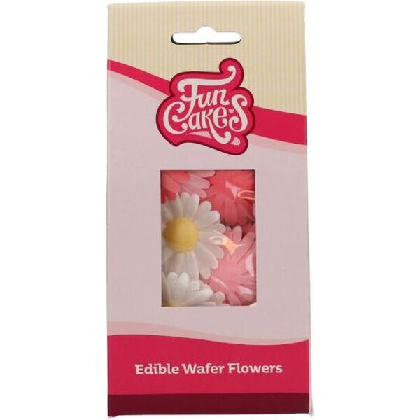 FunCakes FunCakes Edible Wafer Flowers Daisy pk/13