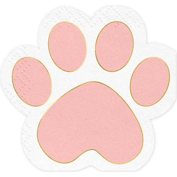 Napkins - Kitty Paws, mix, 15,5 x 14,5 cm 1pkt/12pc.