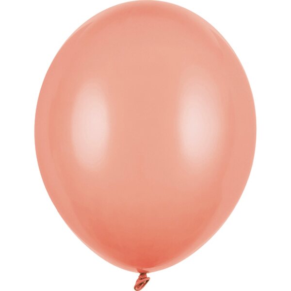 Strong Balloons 30 cm, Pastel Peach: 1pkt/10pc.