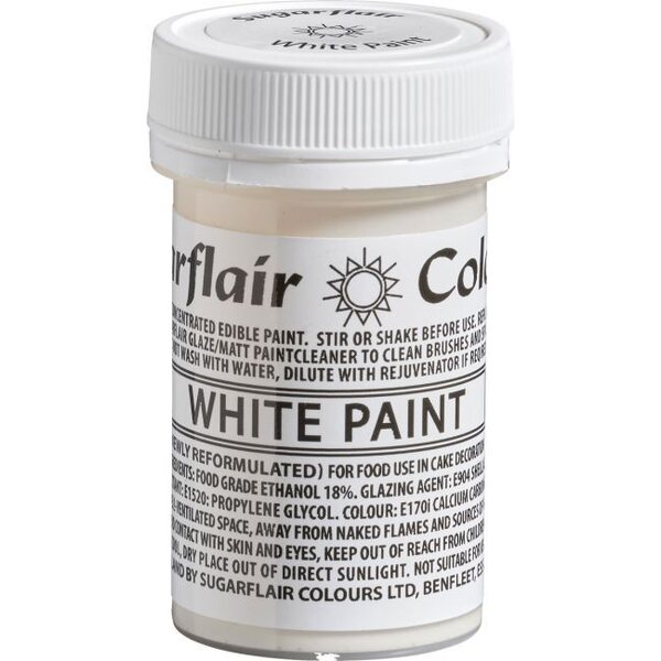 Sugarflair Edible Matt Paint -White20g