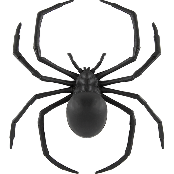 Halloween hämähäkkikoristelu Black Widow 1 kpl