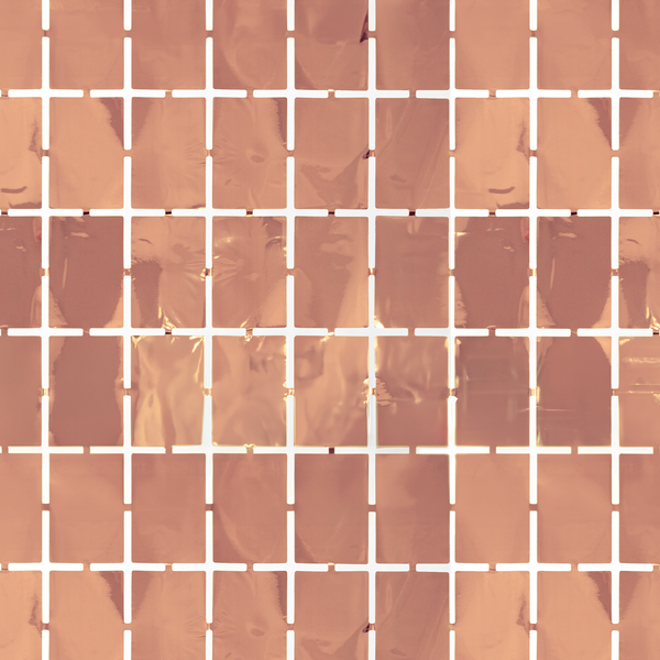 Festive squares rose gold 100x200cm