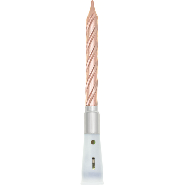 Birthday Candle ringing in rose gold