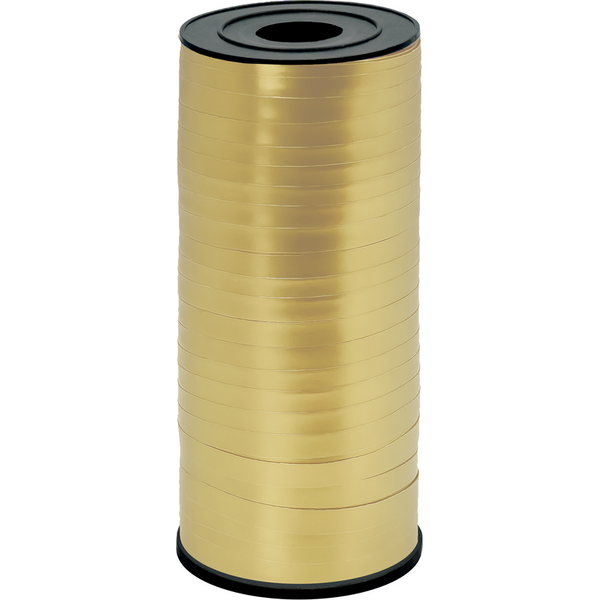 Chromatic golden plastic ribbon, 92 m