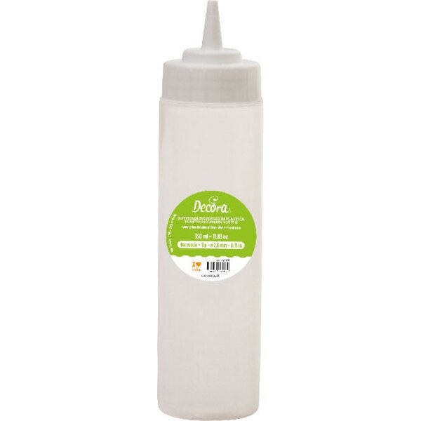 Decora DISPENSER SQUEEZE BOTTLE 350 ML WITH TIP OF Ø 2,8 MM