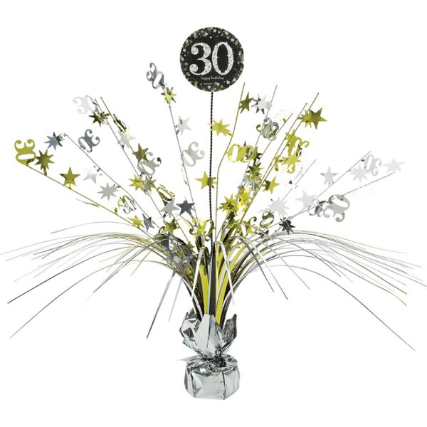 Spray Centrepiece 30 Sparkling Celebration - Gold Foil / Paper 45.7 cm