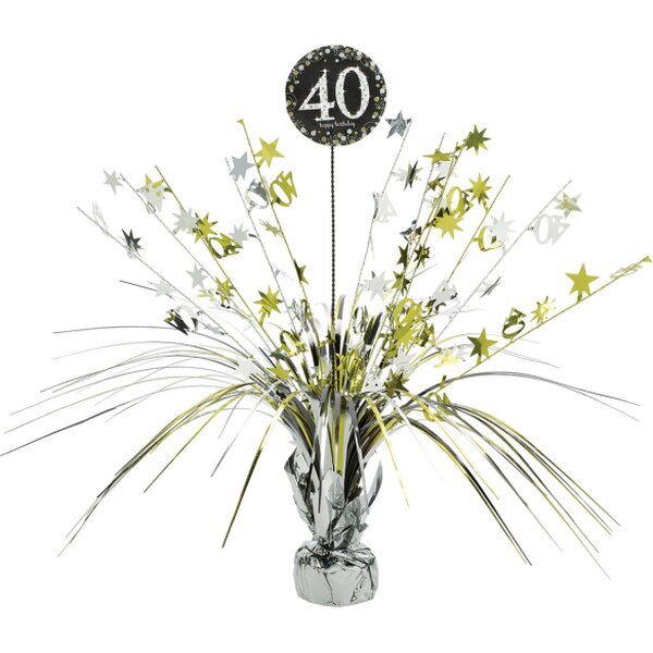 Spray Centrepiece 40 Sparkling Celebration - Gold Foil / Paper 45.7 cm