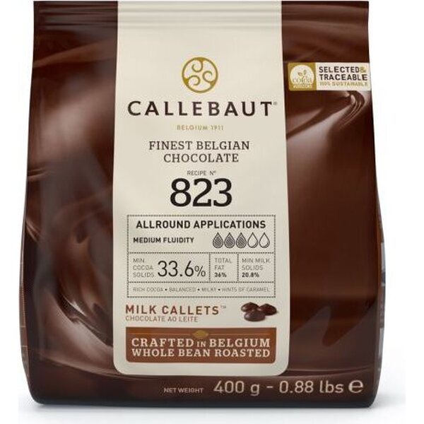 Callebaut maitosuklaanapit 400 g