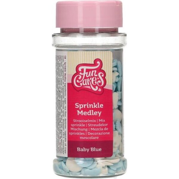 FunCakes Sprinkle Medley Baby Blue 50 g