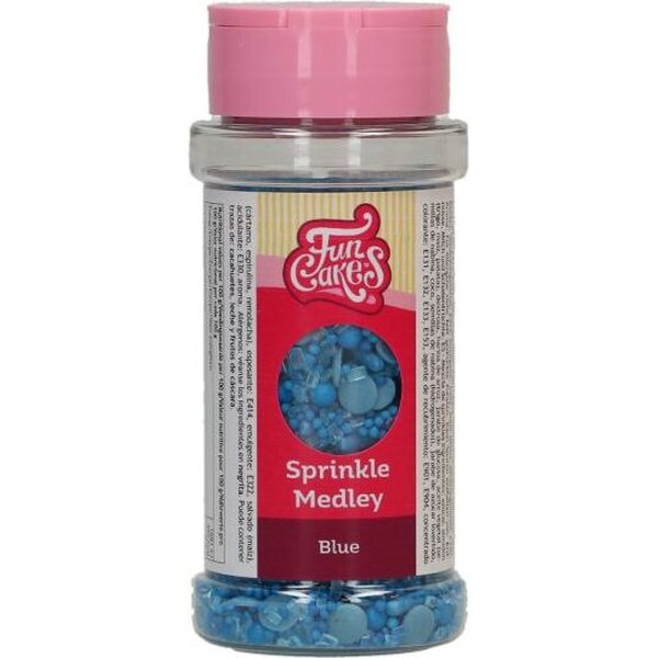 FunCakes Sprinkle Medley Blue 70g