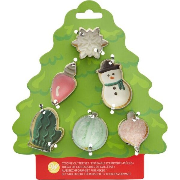 Wilton Cookie Cutter Tree Set/6