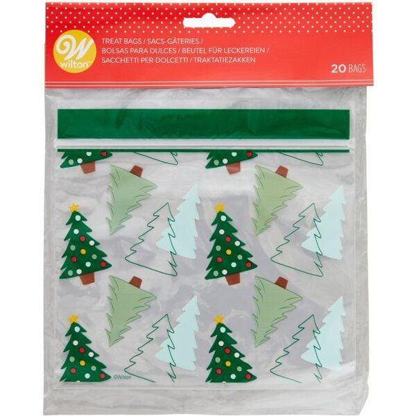 Wilton Resealable Treat Bags Trees pk/20