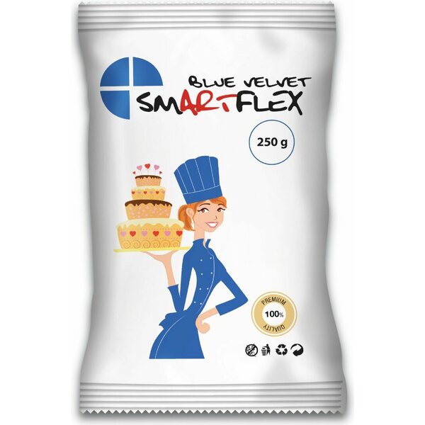 SmartFlex Sokerimassa sininen 250 g