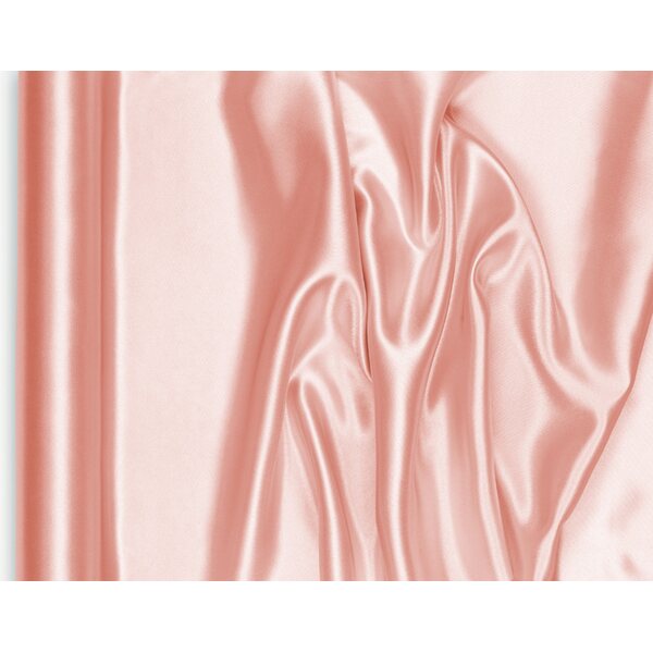 Satin Plain, peach, 0.48 x 9m