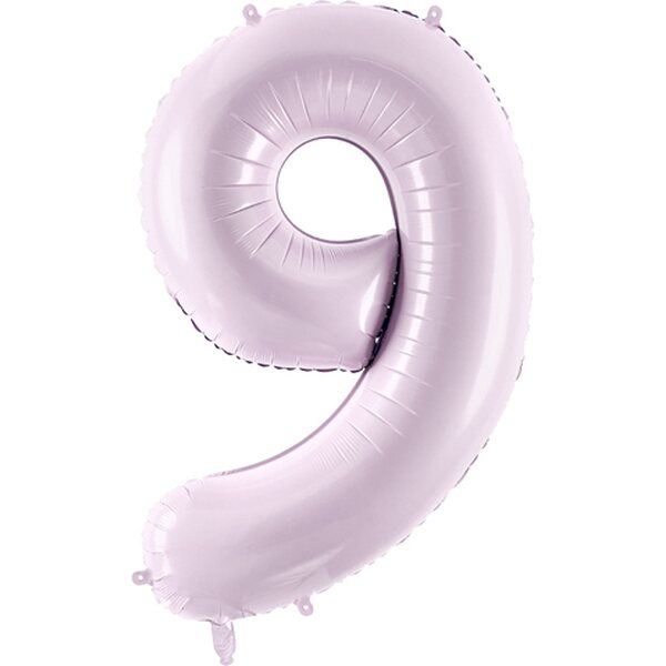 Foil Balloon Number ''9'', 72cm, purple