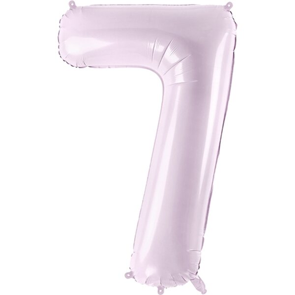 Foil Balloon Number ''7'', 72cm, purple