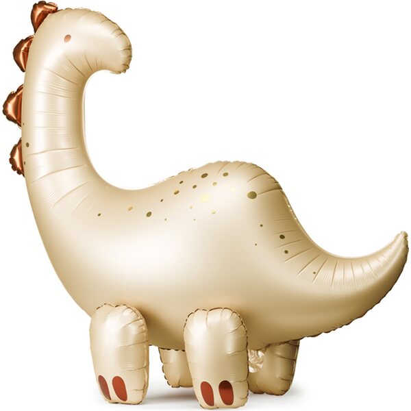 Standing foil balloon Brontosaurus, 91x85cm, mix