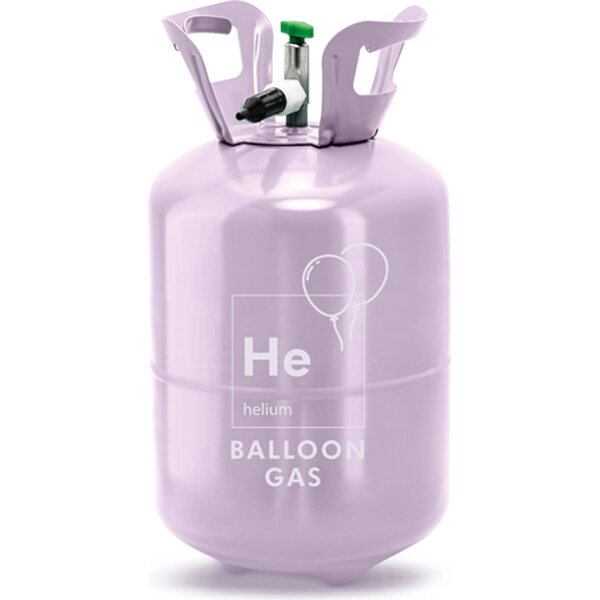 Helium tank, purple, max 30 balloons