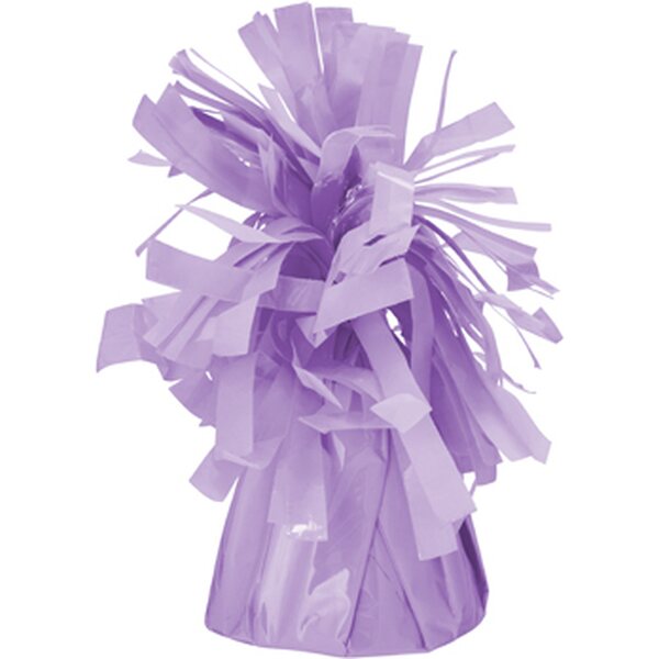 Foil balloon weight, light violet