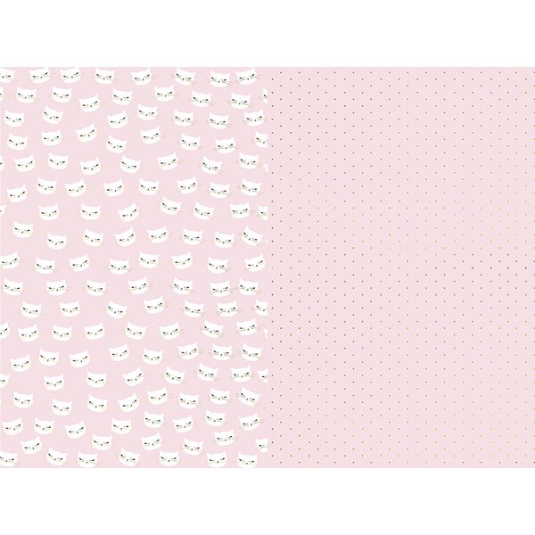 Lahjapaperi Kissa, kaksi eri kuviota, 70 x 200 cm, 2 kpl/pkt