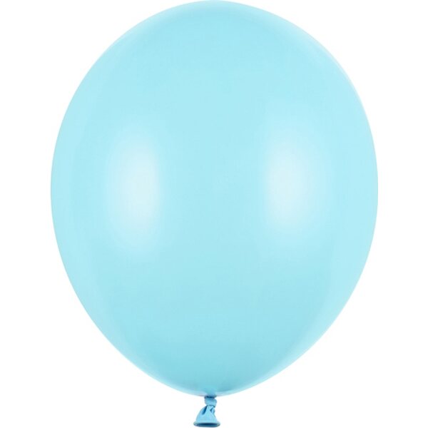 Strong Balloons 30cm, Pastel Light Blue: 1pkt/10pc.