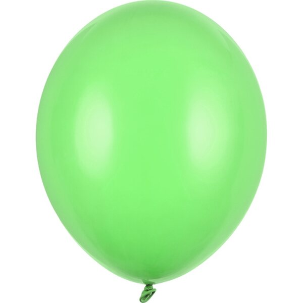 Strong Balloons 30cm, Pastel Bright Green: 1pkt/10pc.